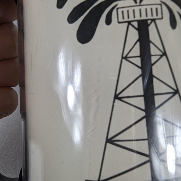 Thermo Serv Vintage Mug Cup Oklahoma State Tree Oil Rig Made in USA - Set of 3 - Picture 11 of 15